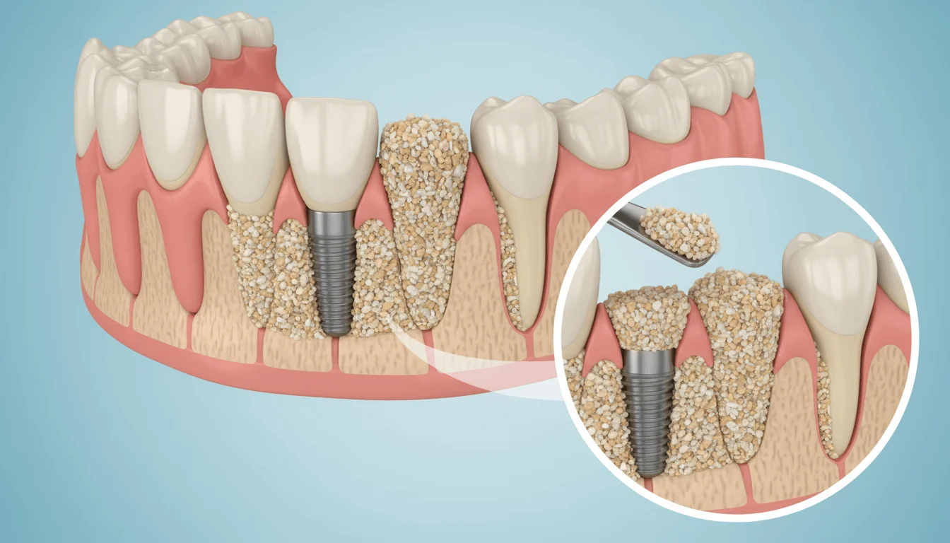 Bone graft implant surgery