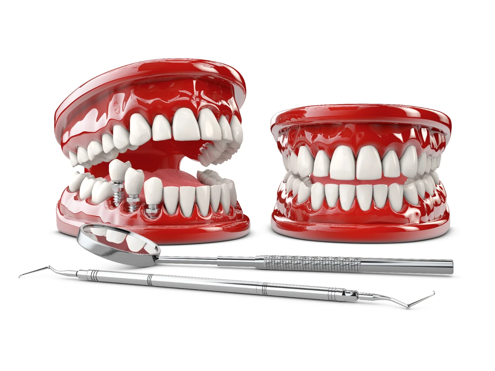 Complete full dentures
