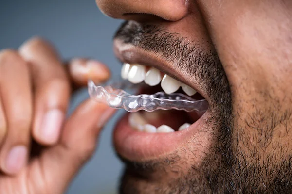 Cosmetic aligners clear dental treatment