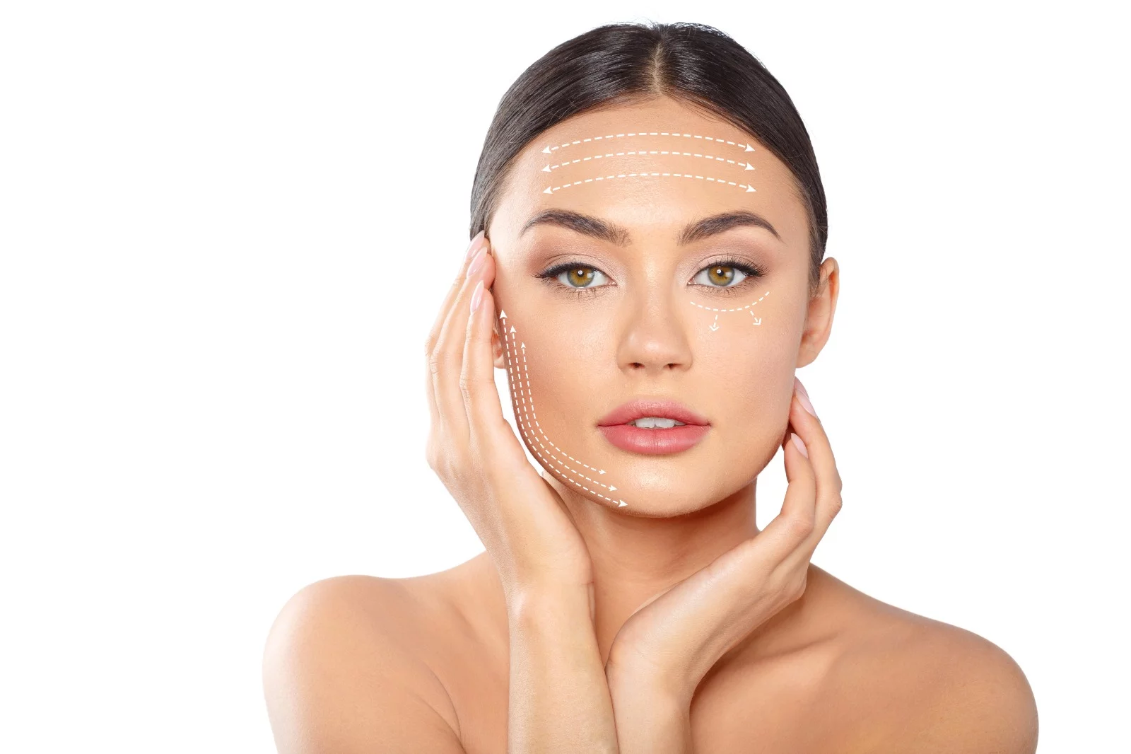 HIFU non-surgical skin lifting ultrasound device