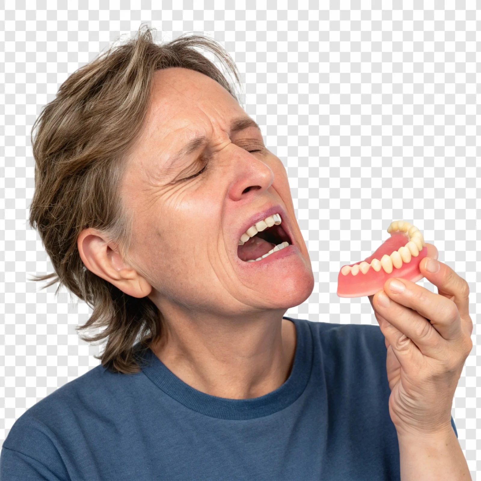 Immediate same day dentures
