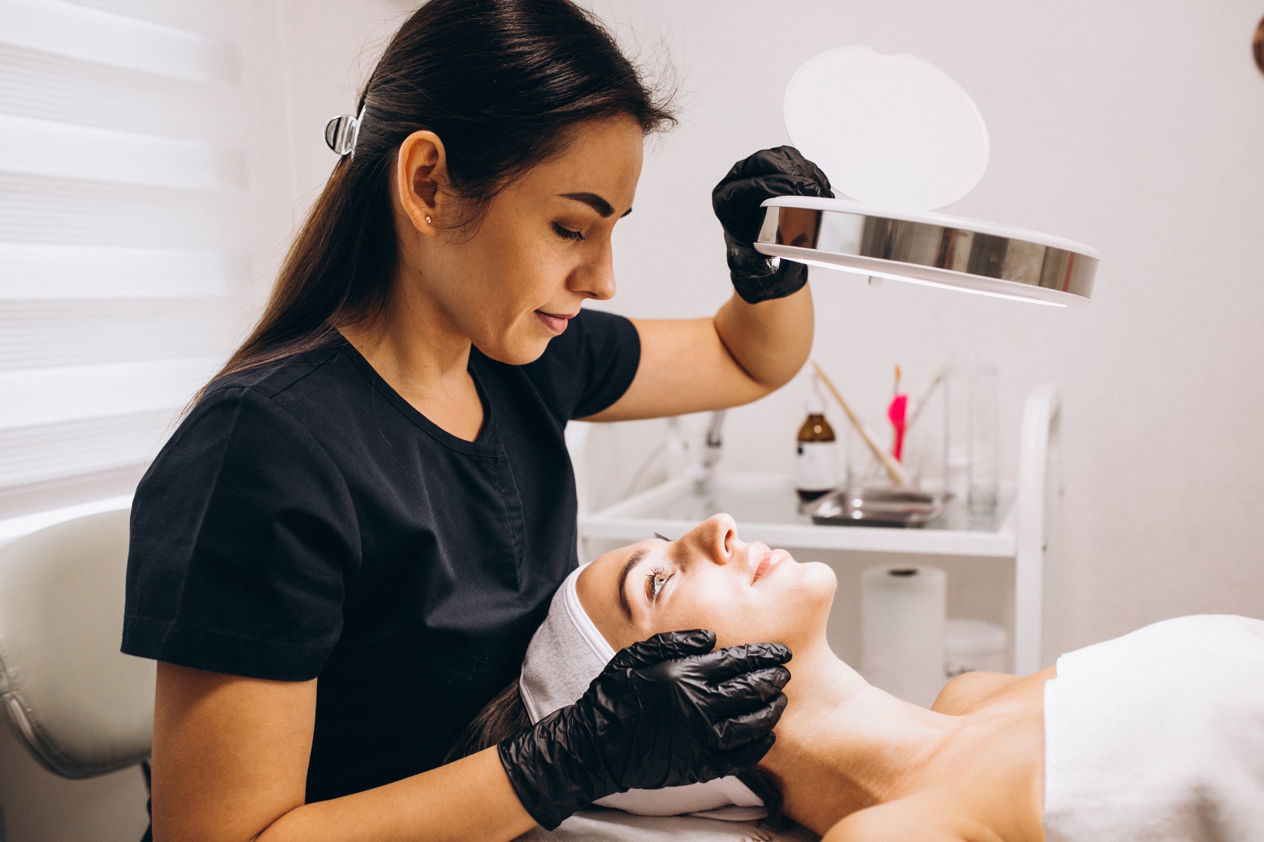 Calm skincare consultation at Aliva Aesthetics