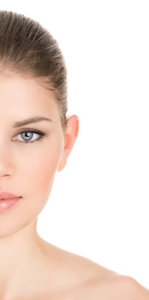 Skin condition after rejuvenation treatment — visibly brighter, luminous complexion