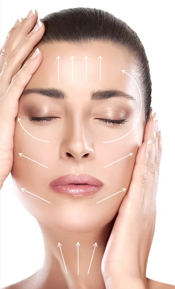 HIFU complete face lifting ultrasound treatment