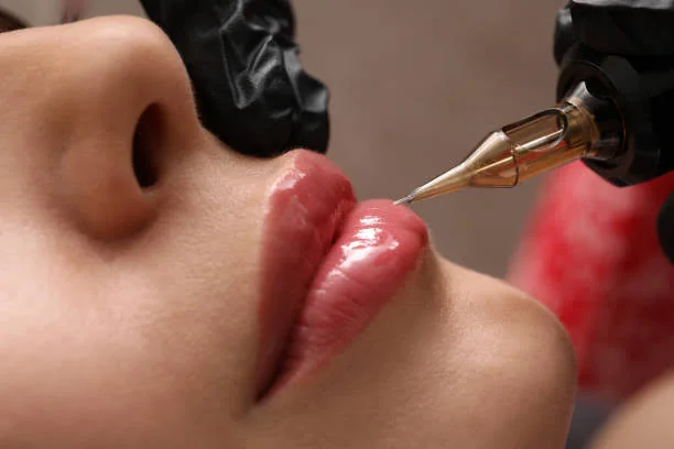 Lip blush and tinting treatment at Aliva Aesthetics, Vijayawada